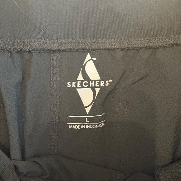 Skechers Womens Black Lightweight Activewear Jogger Pants L - Picture 3 of 11